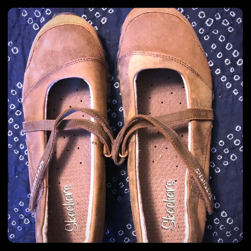 Skechers new strappy slip ons